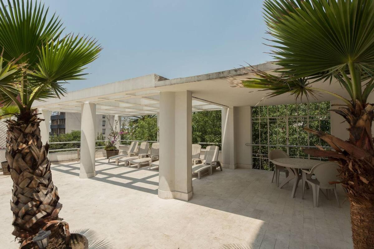 Condesa Residence 7 Stylish 2 Bedroom, 1 Bathroom Residence Accentuating Expansive Interiors Mexico City Exterior photo